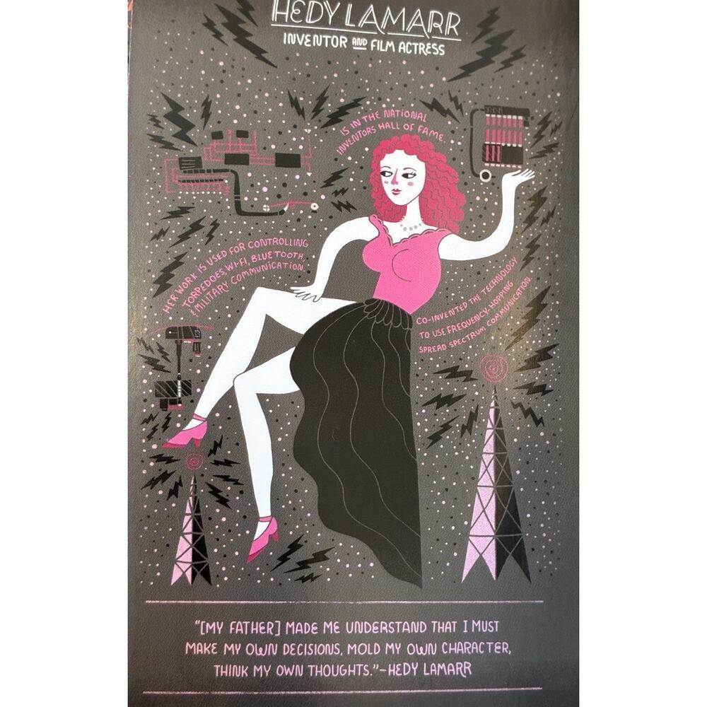 Lot of 35 Women in Science Postcards - Rachel Ignotofsky STEM Art Set - Picture 2 of 5